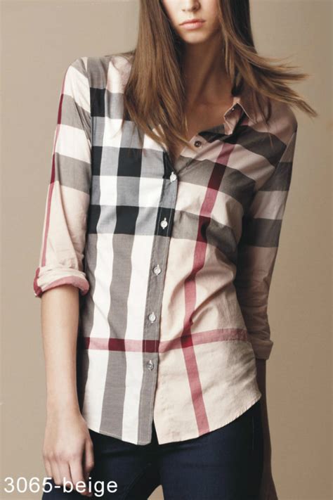 burberry chemise femme